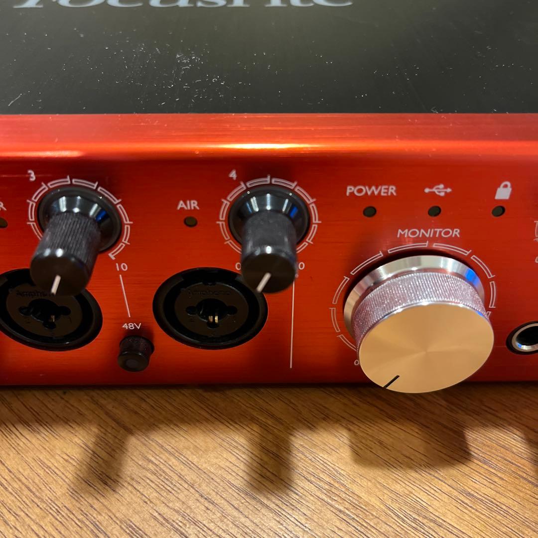 【美品】Focusrite Clarett 4pre USB