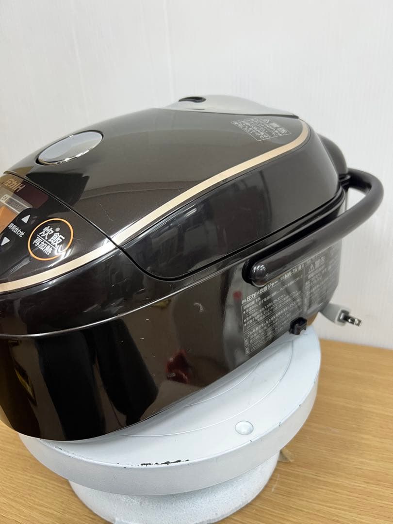 象印 圧力IH炊飯器 NW-TA10（5.5合炊き）ダークブラウン2019年製