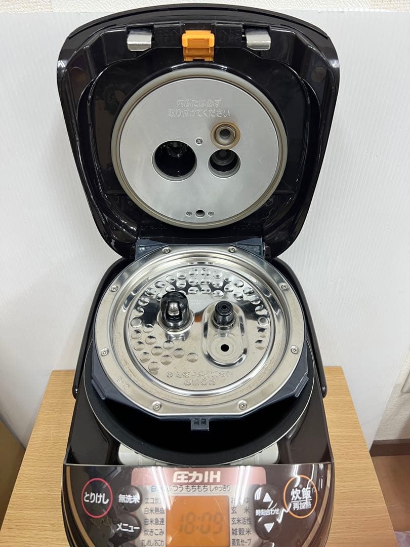 象印 圧力IH炊飯器 NW-TA10（5.5合炊き）ダークブラウン2019年製