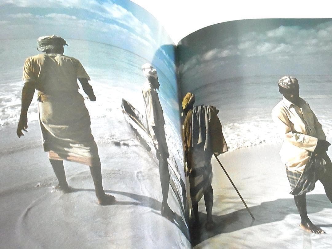 篠山紀信 写真集 アラビア半島 1976 初版 毛筆サイン入 希少本