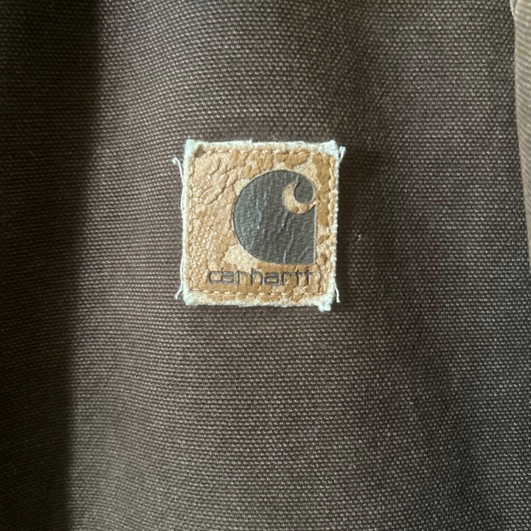 Carhartt ブラウン デトロイドジャケット j22 DKB usa製希少