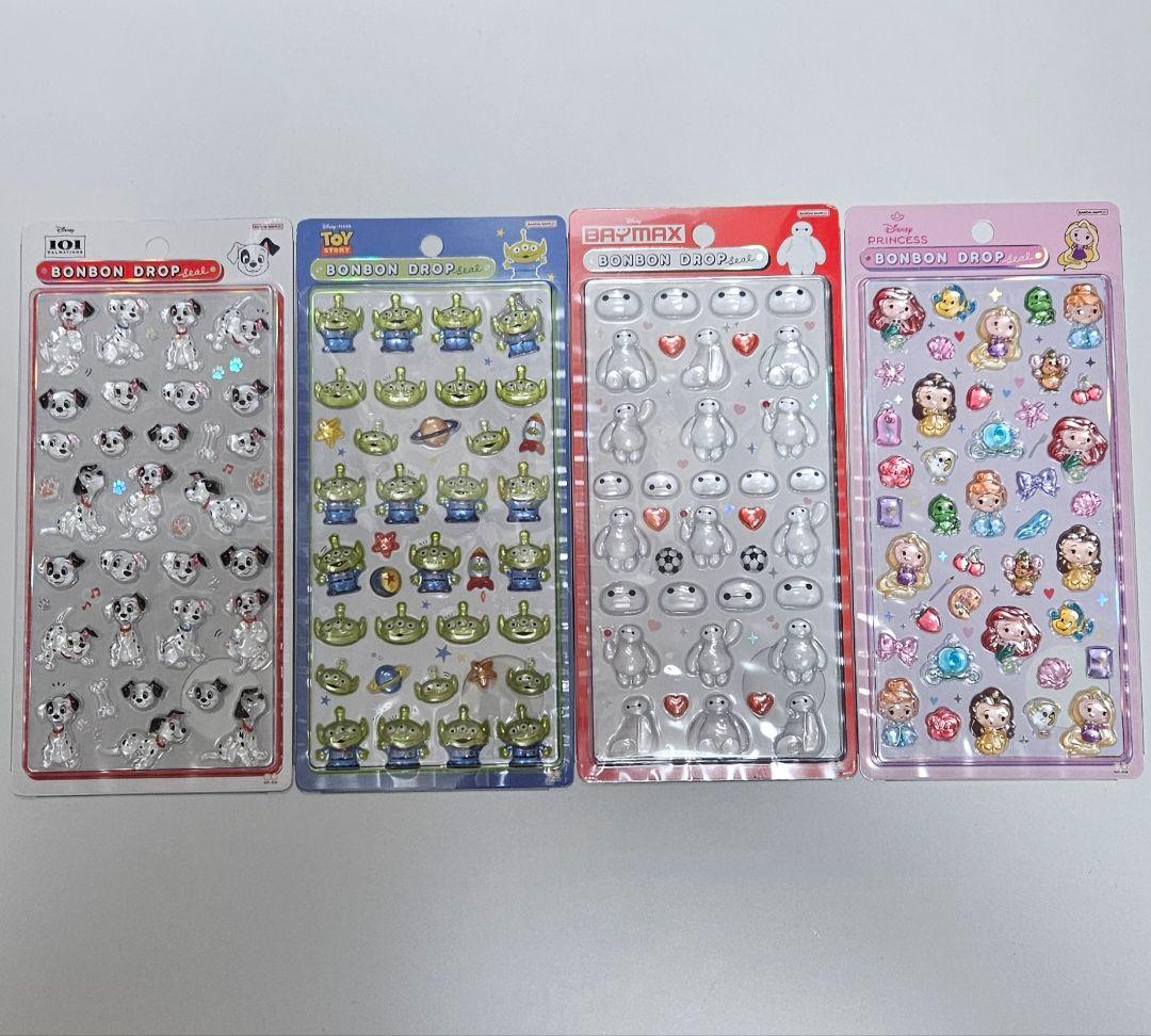 正規品　ボンボンドロップシール　第1段　ディズニー