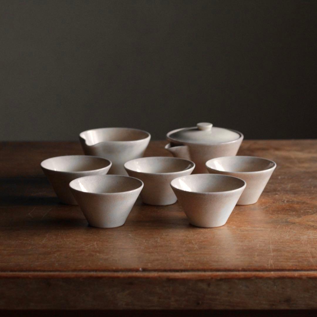 希少！ 白薩摩 煎茶器 煎茶道具 酒器 盃 古美術 古道具 アンティーク