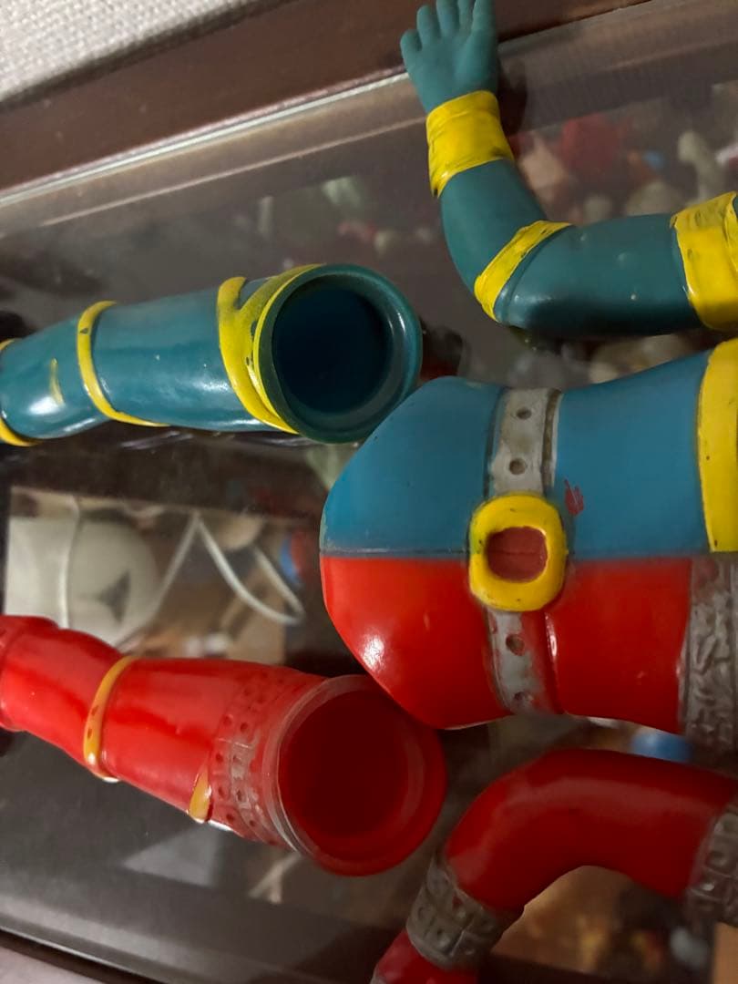 当時物　タカトク　人造人間キカイダー　ソフビ　約28cm　ソフビ