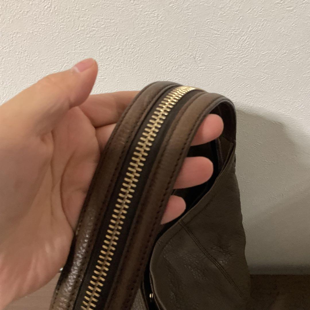 ☆開店セール☆ 使用数日 美品 マックスマーラ ミックスドレザー ハンドバッグ