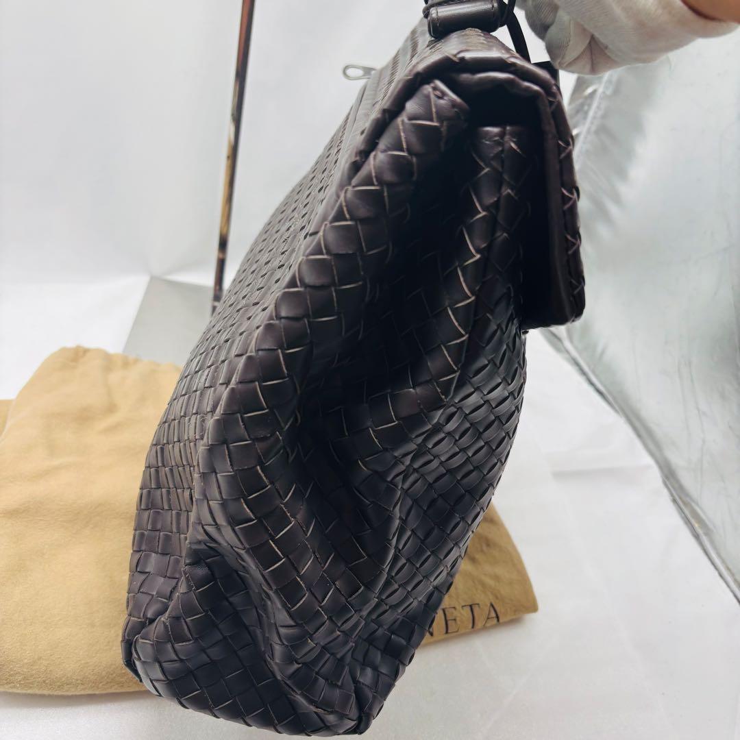 美品　ボッテガヴェネタ イントレチャート ビジネスバッグ　BOTTEGA