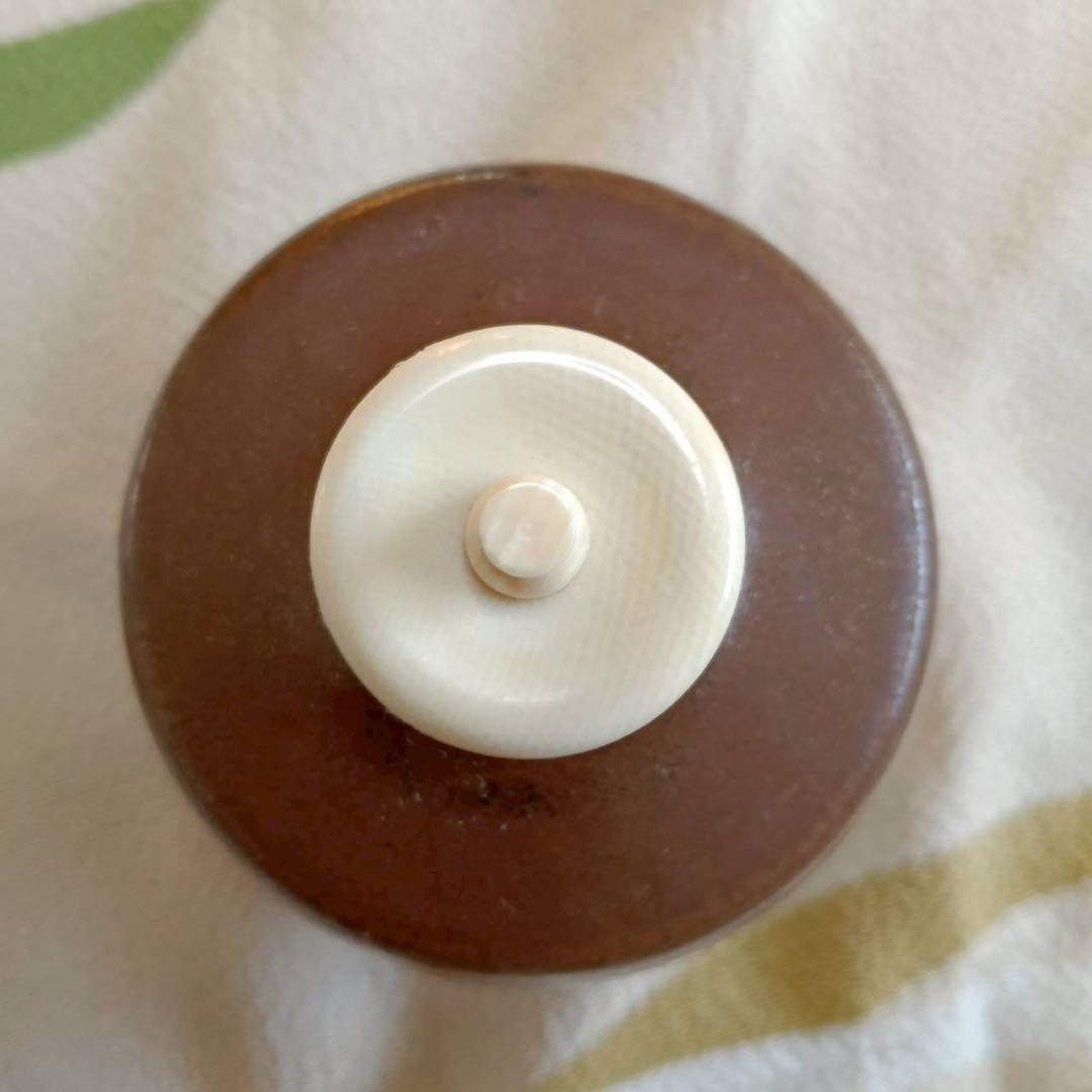 岡田暁山 暁窯 本能寺文琳茶入 茶道具