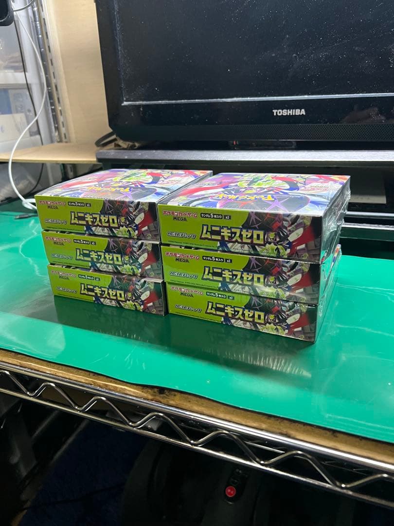 ポケモンカードゲーム ムニキスゼロ シュリンク付き6box
