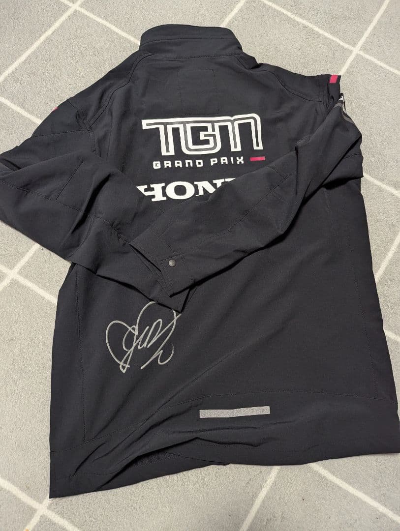 野田樹潤（juju）選手xTGM コラボ　ブルゾン Lサイズ 直筆サイン入り