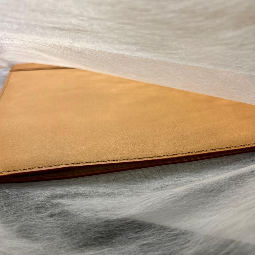 新品　ブレイリオ ミネルバ A5 ノートカバー ナチュラル