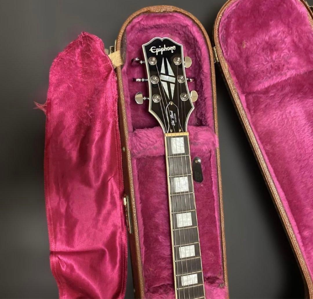 最終価格‼️Epiphone ブラック エレキギター ブックヘッド