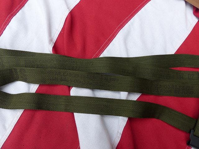 1976” 米軍 アリス　カーゴサポート シェルフ　ストラップ２本 153