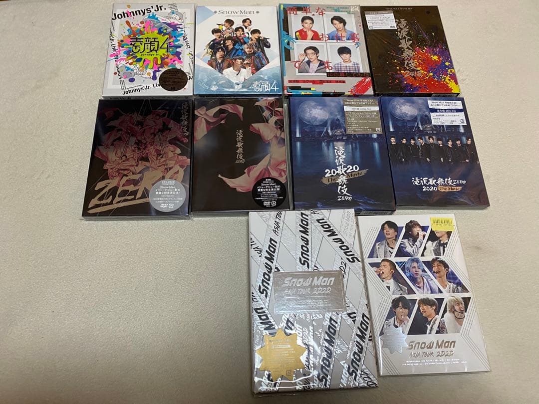 Man スノーマンDVD/Blu-ray まとめ売り