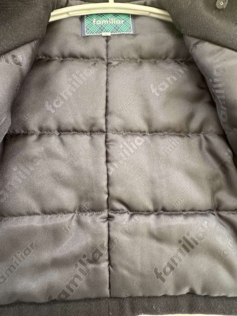 美品　familiar コート 80センチ