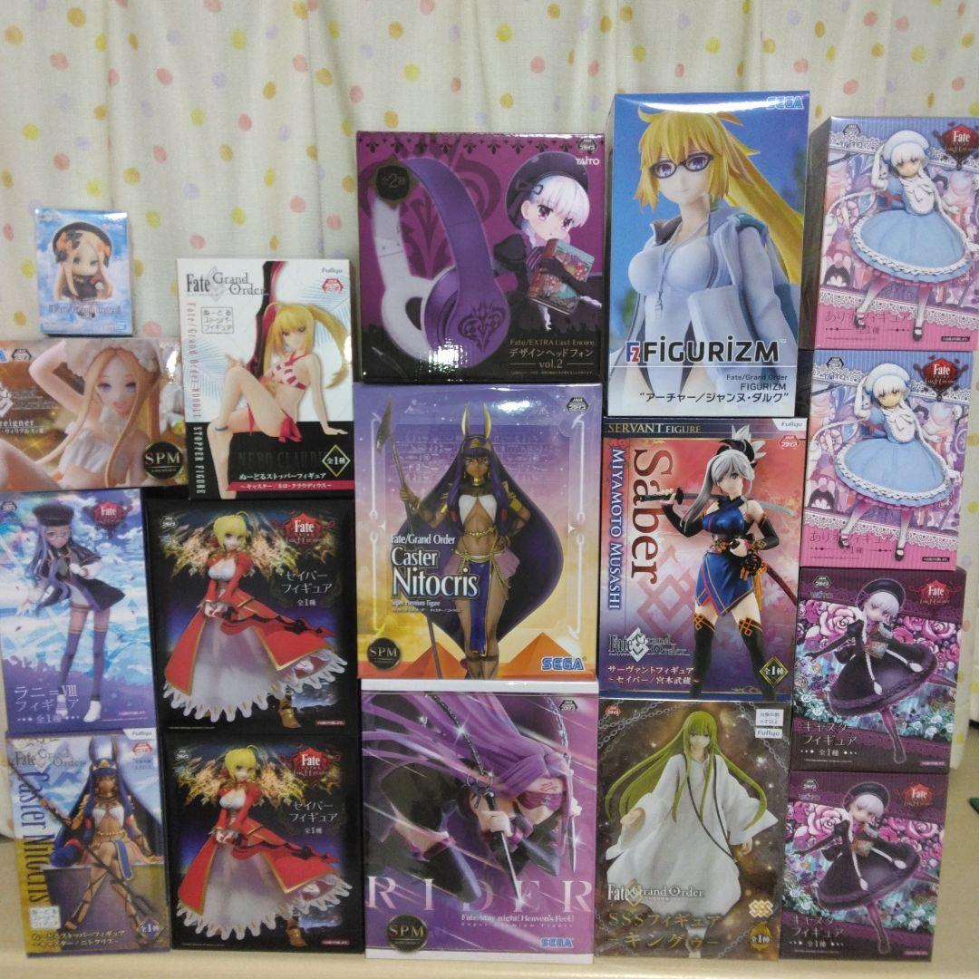 Fate/GrandOrder　シリーズ　フィギュア　ヘッドフォン　まとめ売り