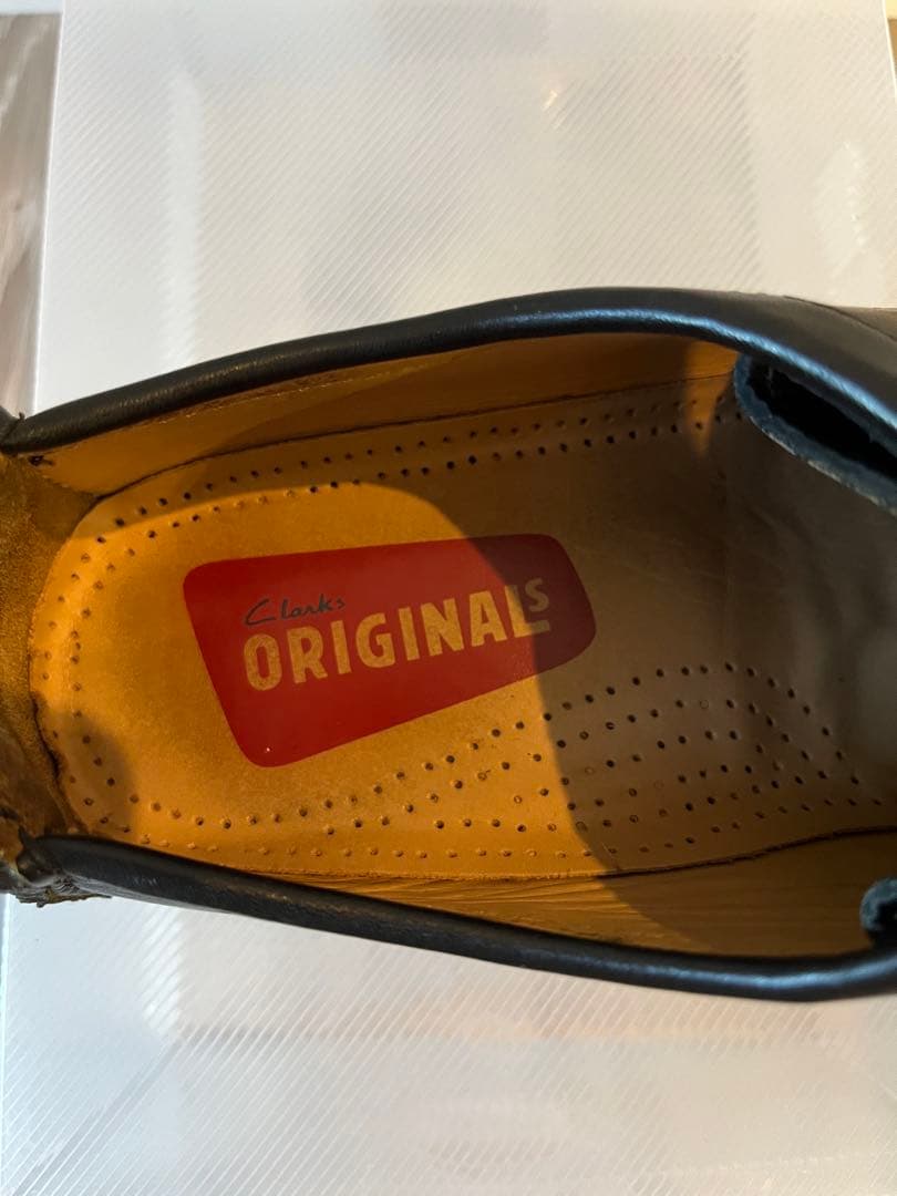 【美品】クラークス Original ナタリーワラビーブラック 本革