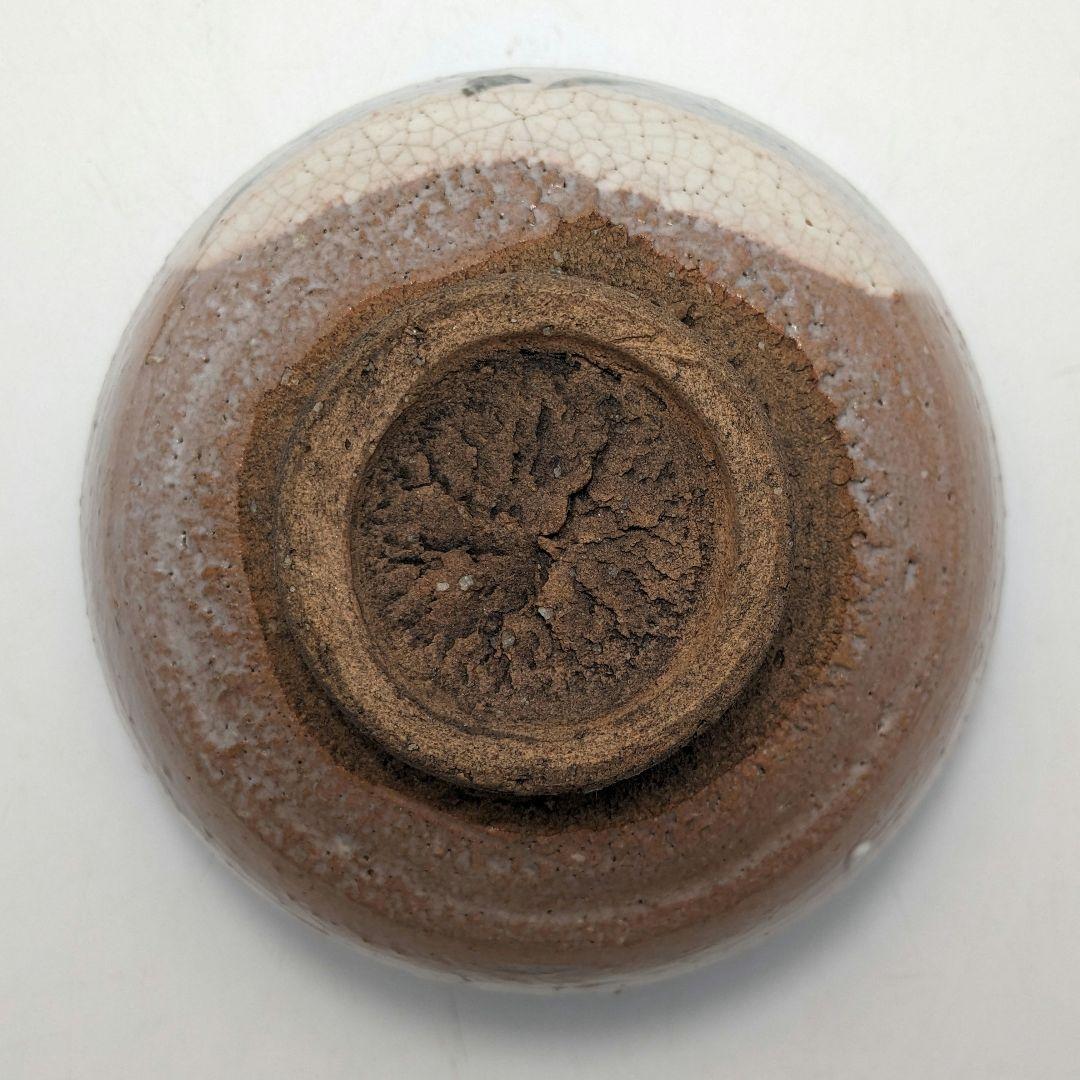 萩焼 絵萩茶盌 桐箱合布 抹茶碗 抹茶茶碗 茶道具 茶器 食器 工芸品 笹絵竹絵