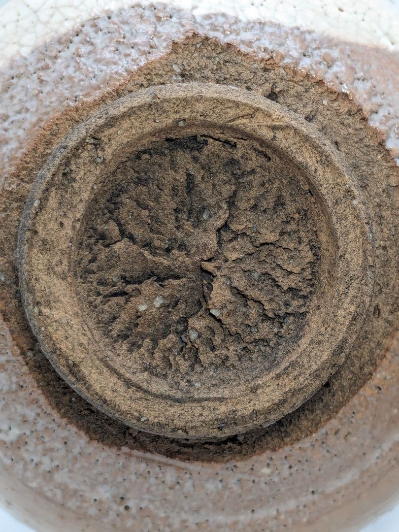 萩焼 絵萩茶盌 桐箱合布 抹茶碗 抹茶茶碗 茶道具 茶器 食器 工芸品 笹絵竹絵