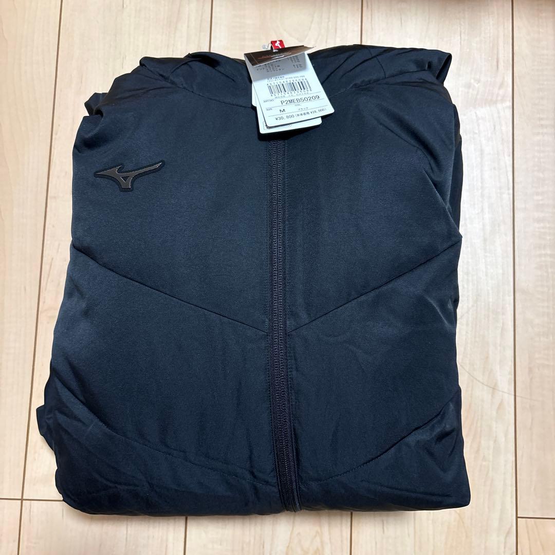 ミズノ ベンチコート ロング 黒