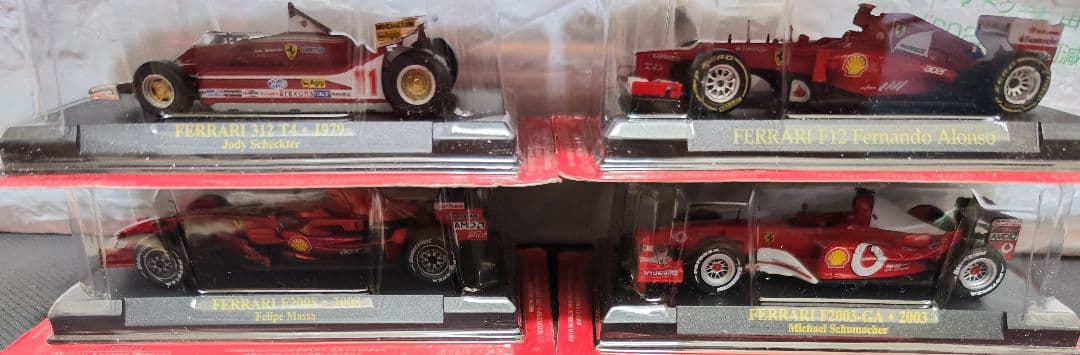 アシェット　1/43 フェラーリ　FERRARI　F1　ミニカー
