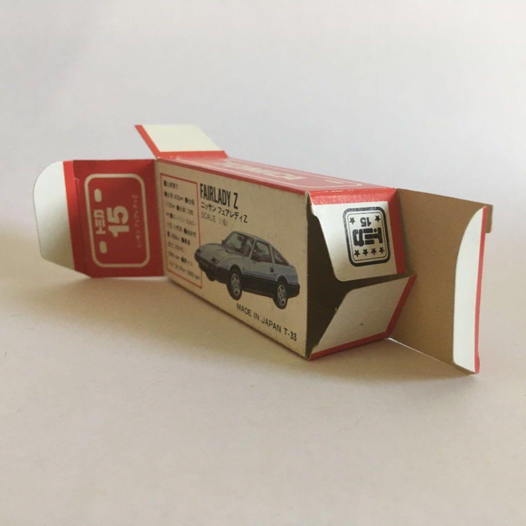 トミカ ニッサン フェアレディZ 300ZX No,15 赤箱 日本製 輸出仕様