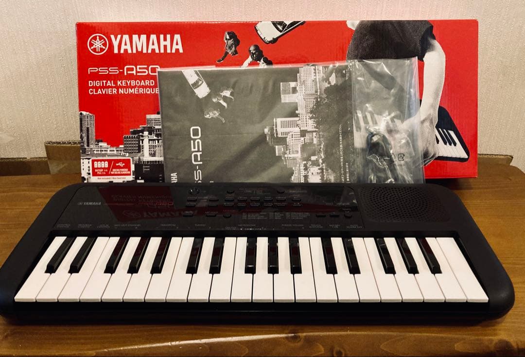 YAMAHA ミニキーボード PSS-A50 中古美品！