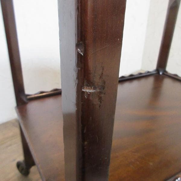 イギリス アンティーク 家具 キッチンワゴン トロリー カフェ 英国 6077e