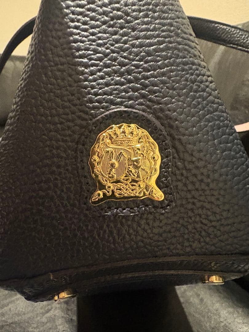 A.D.M.Jバック　濃紺＆淡いピンク