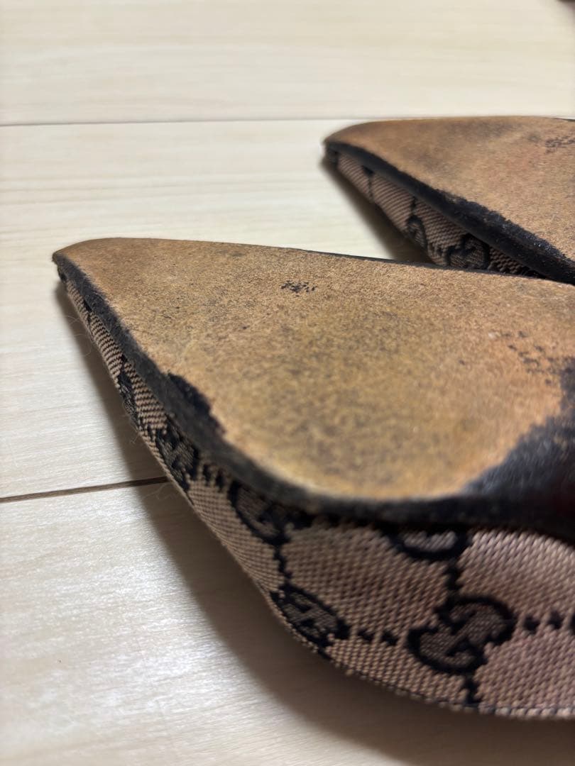 GUCCI ミュール ピンク系 35C