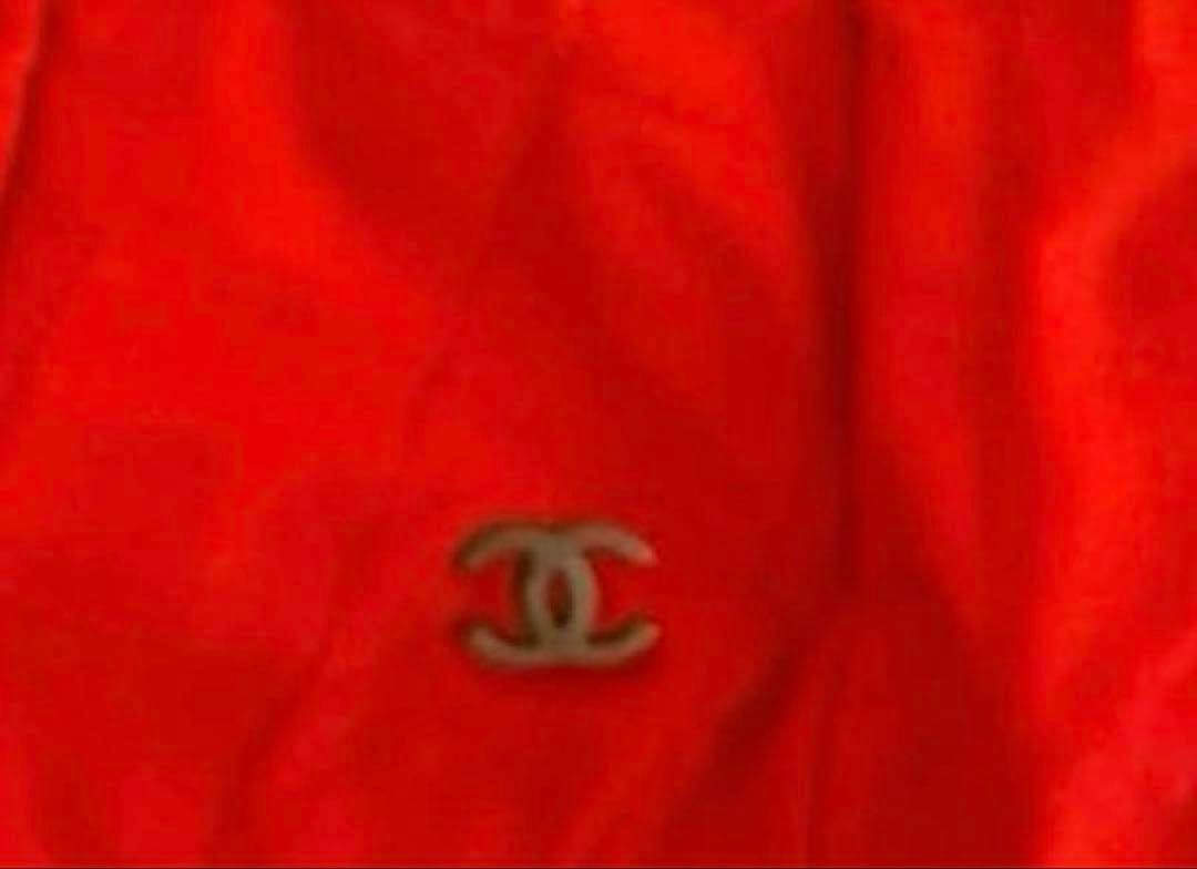 訳あり　中古　美品　シャネル　CHANEL 　赤　タンクトップ