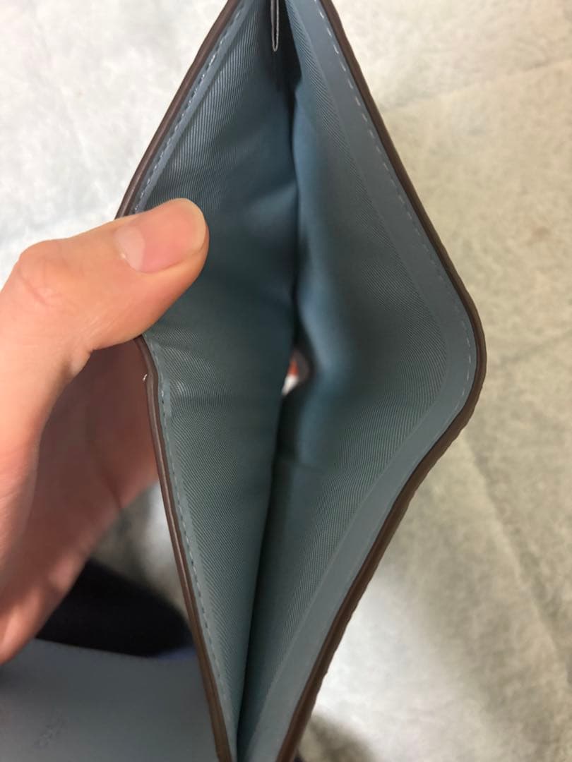 COACH ミラ スモール フラップ ウォレット・カラーブロック