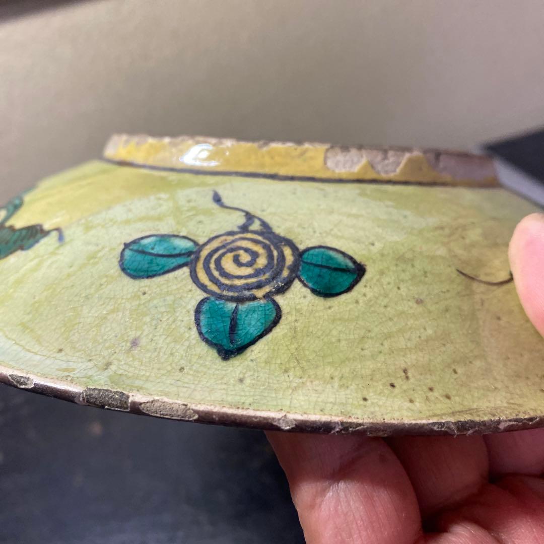 青手古九谷中皿