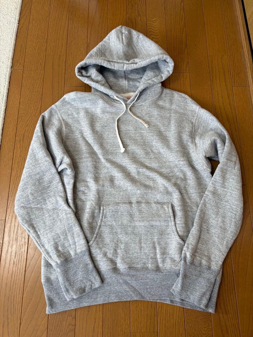 The Real McCoy's グレー フード付きパーカー XXL