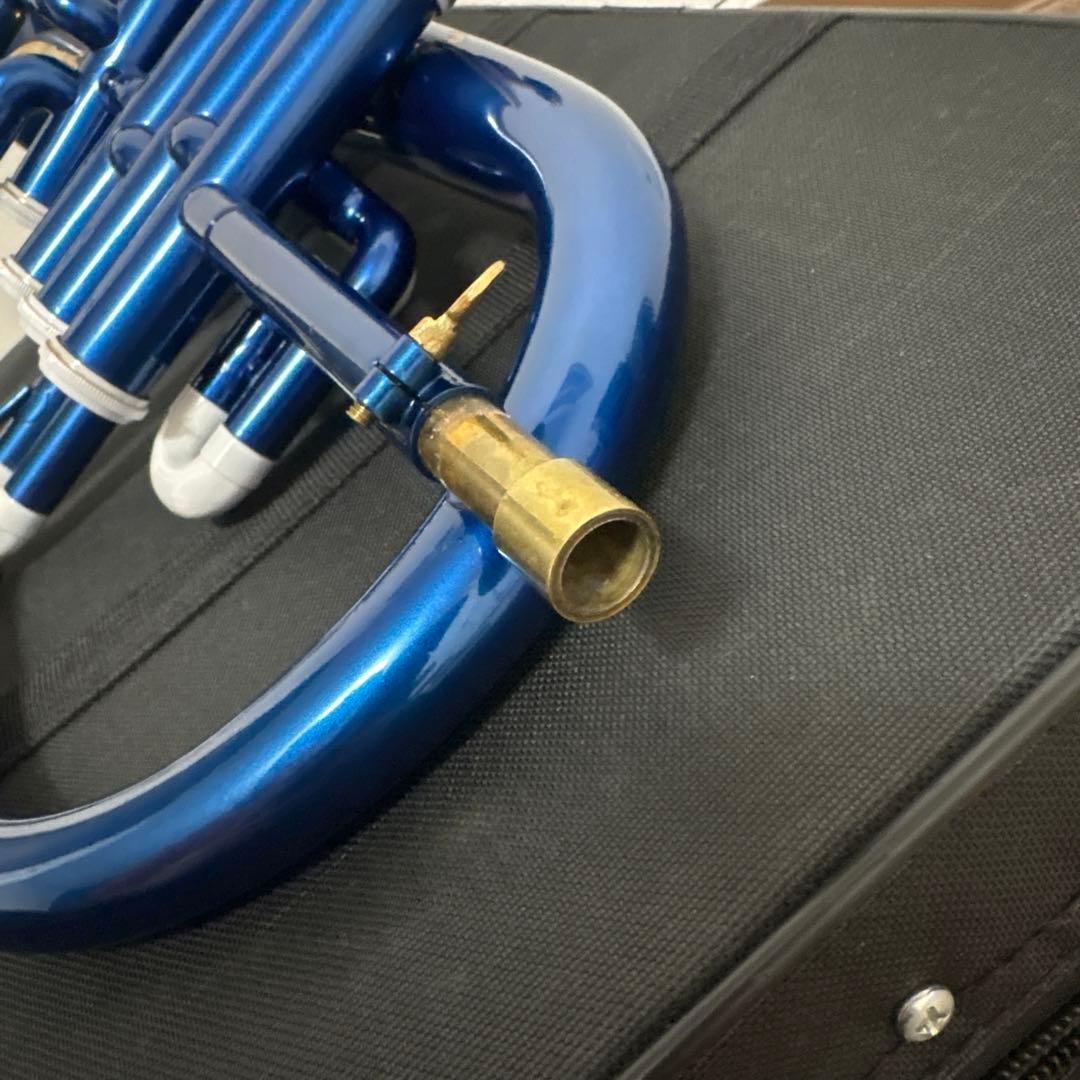 フリューゲルホルン　ブルー＆ゴールド