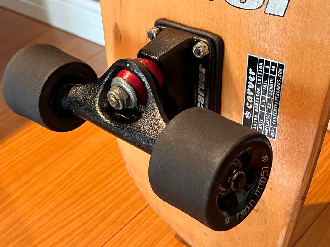 Carver レイアードハミルトンエディション　ロングスケートボード