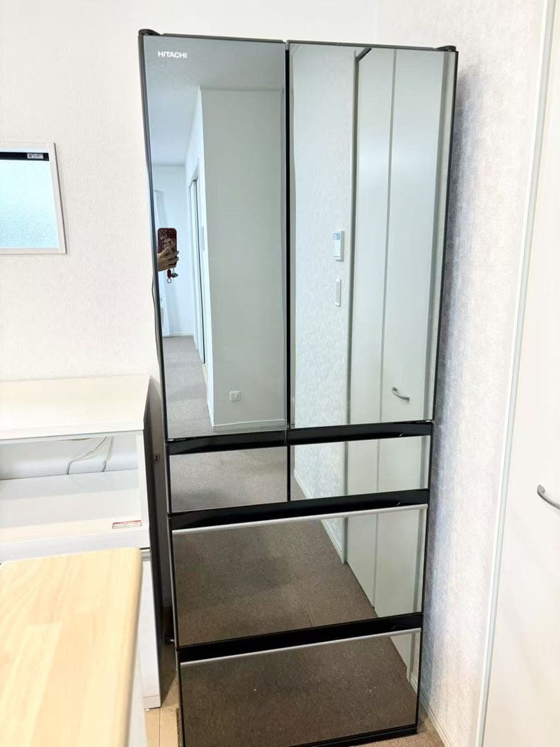 美品！日立ノンフロン冷凍冷蔵庫　R-KX57N （X）型 2021年製　567L