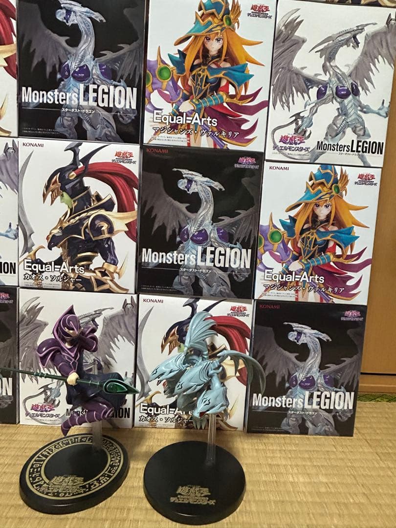 遊戯王カードゲーム　プライズフィギュア20点　カオス・ソルジャー他