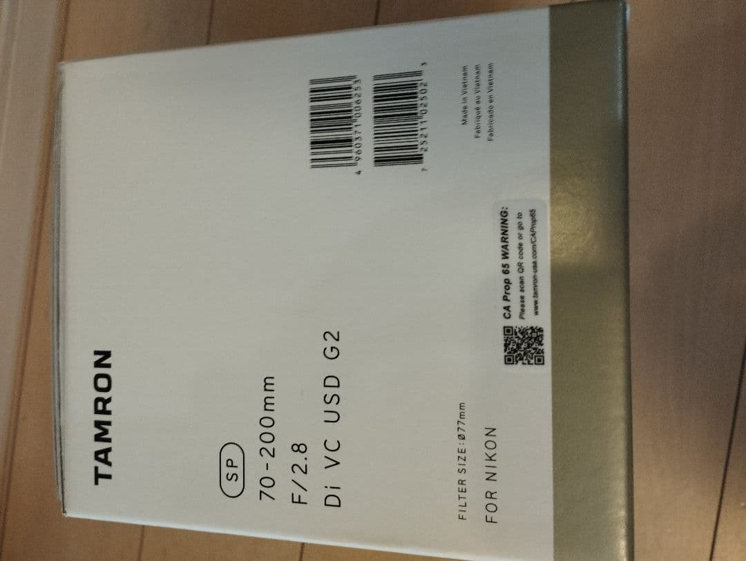 【送料込不可】TAMRON SP 70-200mm A025N ニコン用