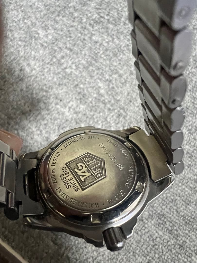 タグホイヤー WF1211-K0 腕時計 メンズ