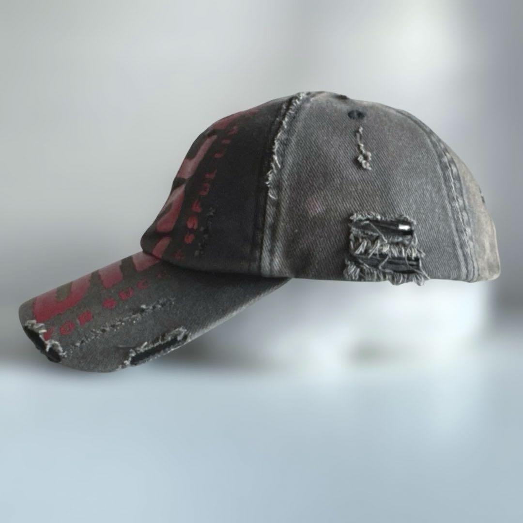 ディーゼル　C-Ewan　アジャスタブルキャップ　デストロイ加工　22AW