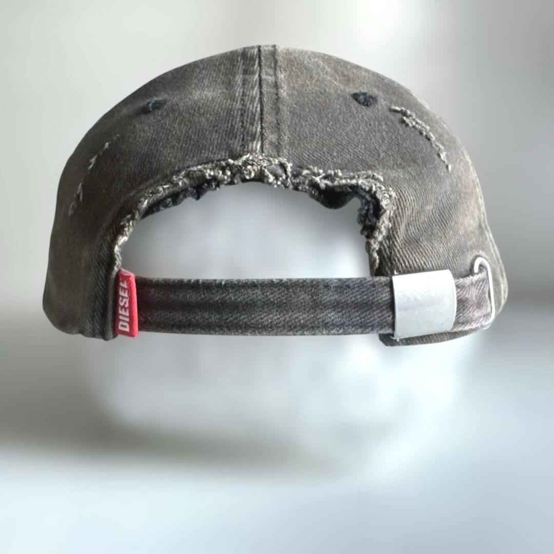 ディーゼル　C-Ewan　アジャスタブルキャップ　デストロイ加工　22AW