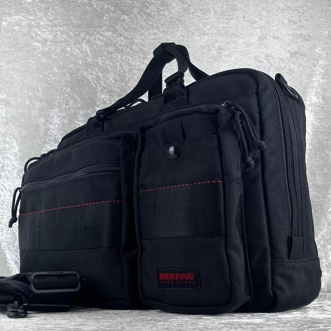 現行 極美品 ブリーフィング モバイルライナー16 ブラック 2way 通勤