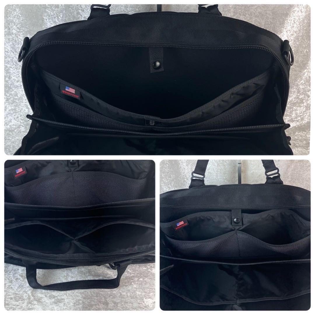 現行 極美品 ブリーフィング モバイルライナー16 ブラック 2way 通勤
