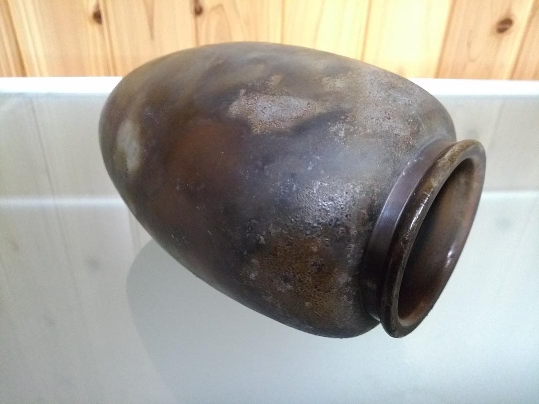 陶古　備前焼　小西陶古　壺　つぼ　花器　花入れ　フラワーベース