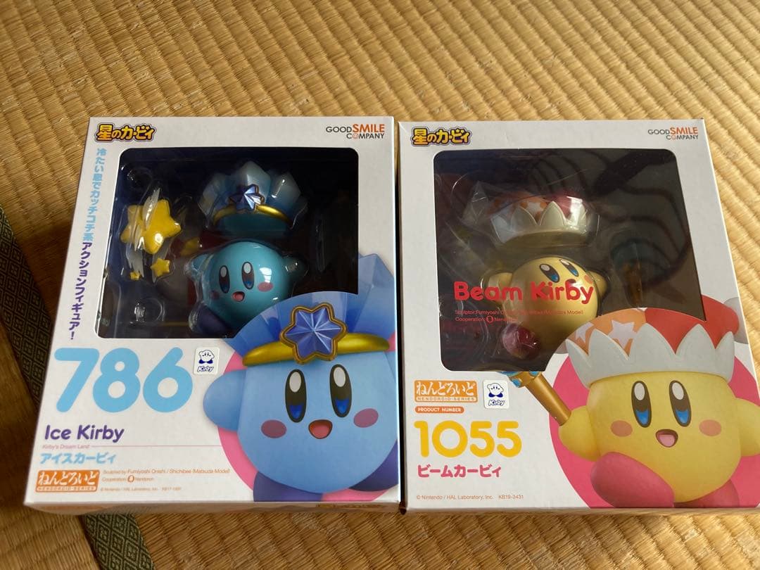 アイスカービィ　ビームカービィ　ねんどろいど