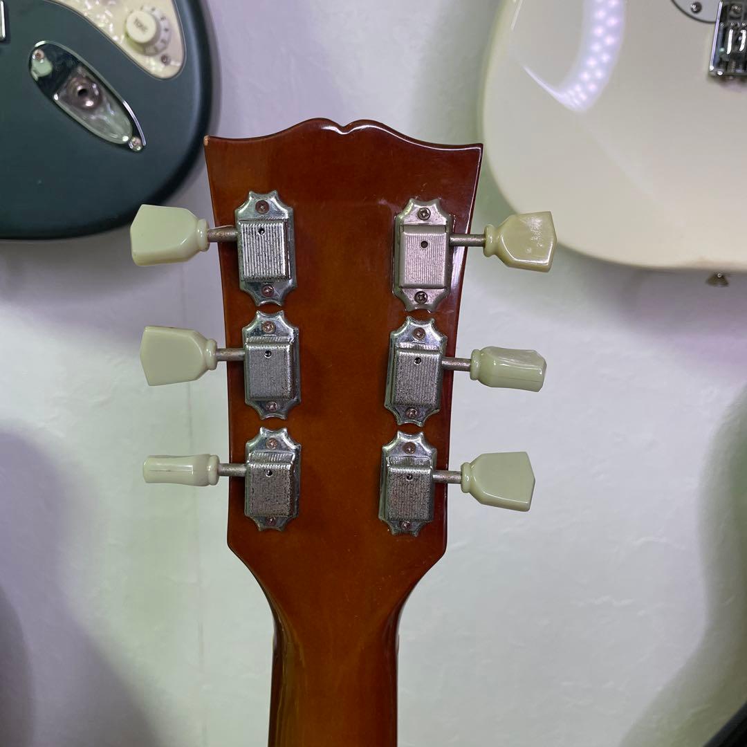 レスポールタイプ エレキギター オレンジ　Maison