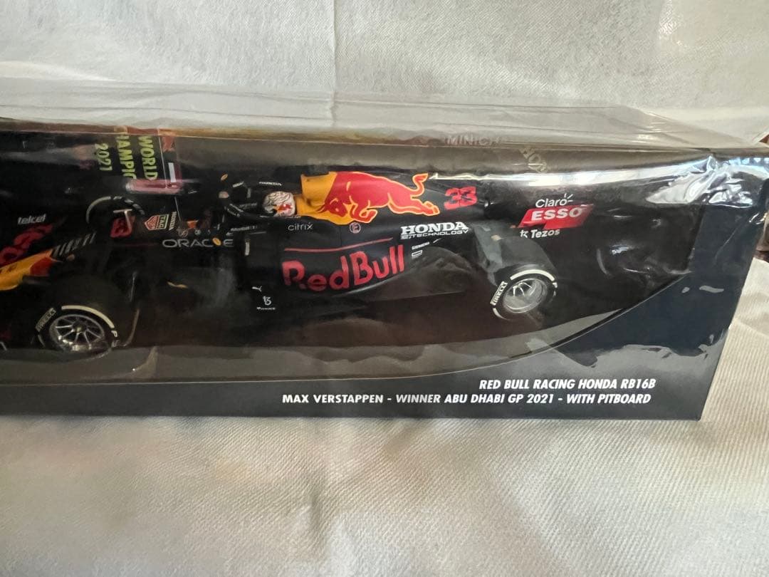 ミニチャンプス1/18レッドブルマックスフェルスタッペン2021年アブダビGP