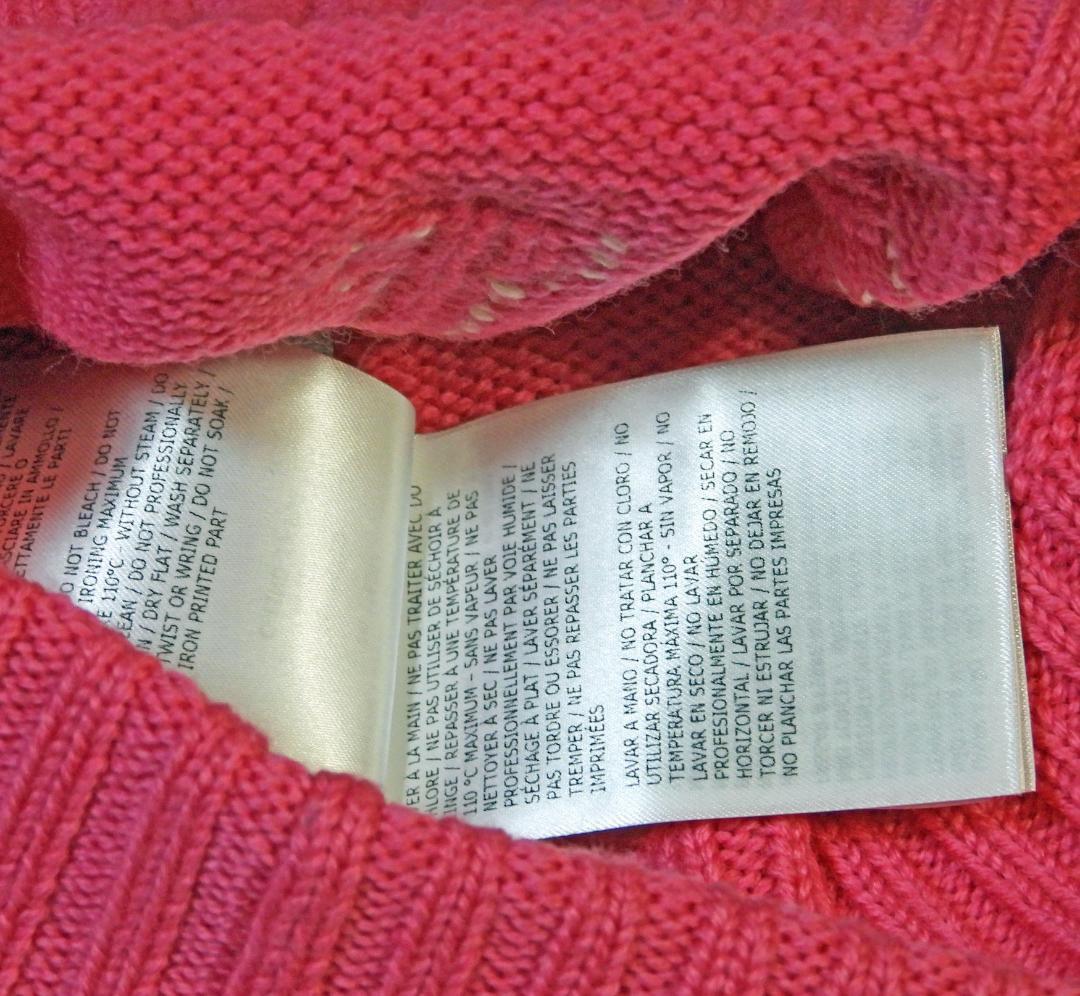 新品・未使用✨モンクレール ロゴ ニットキャップ ビーニー ピンク