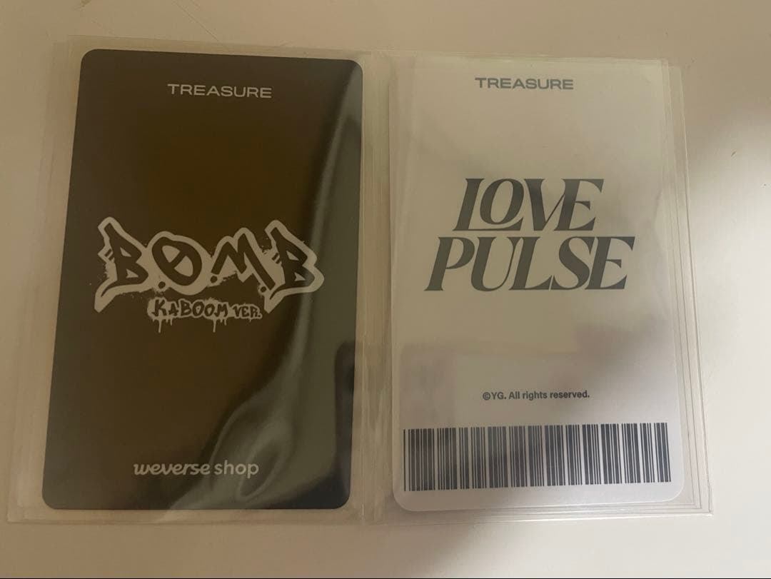 treasure アサヒ　トレカ