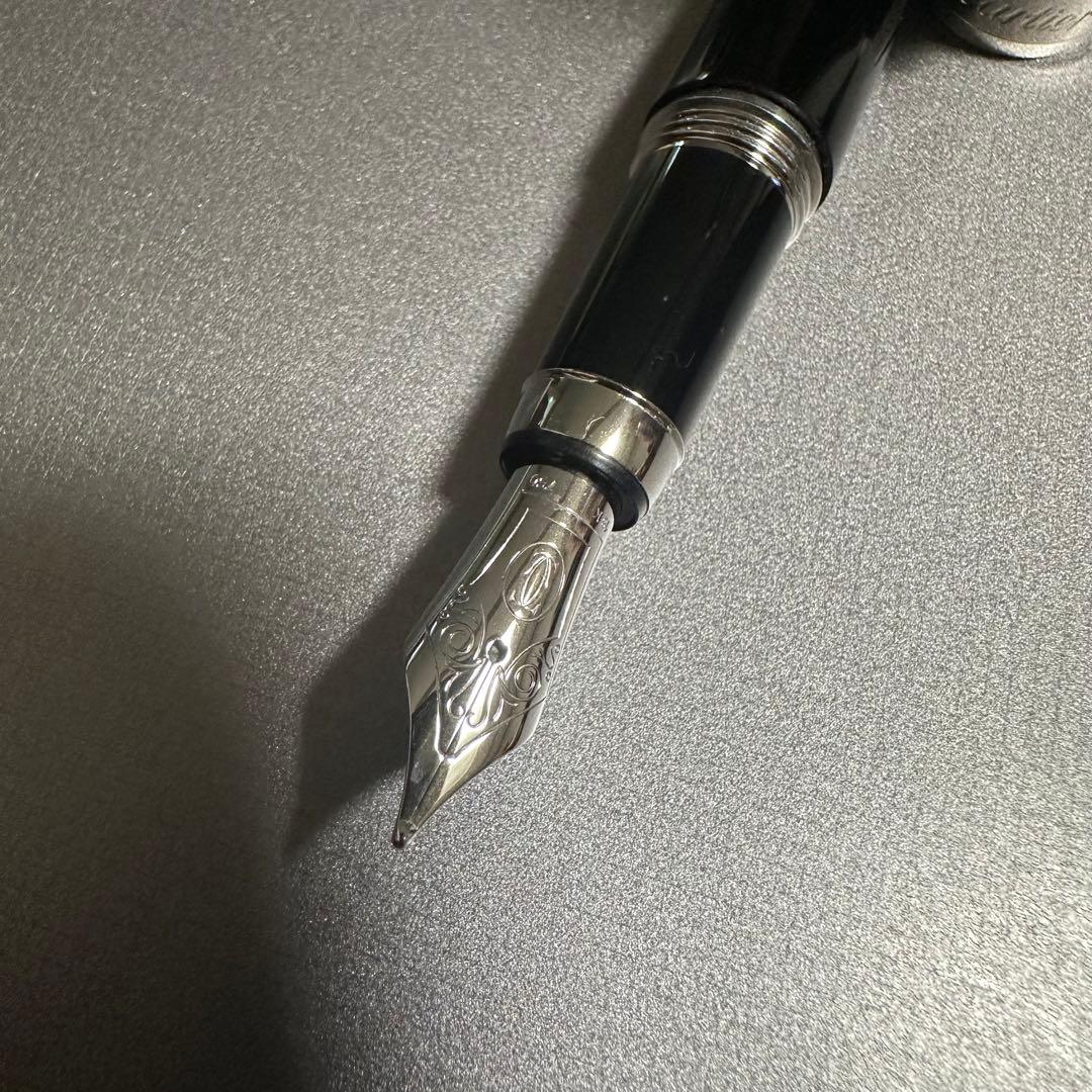 カルティエ パシャ ブラック 万年筆　M